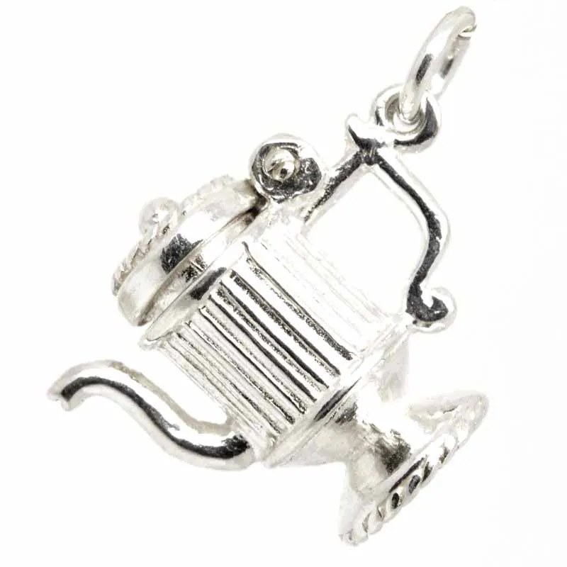 Gold Coffee Pot Charm