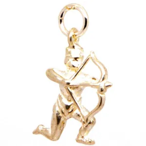 Gold Sagittarius Charm