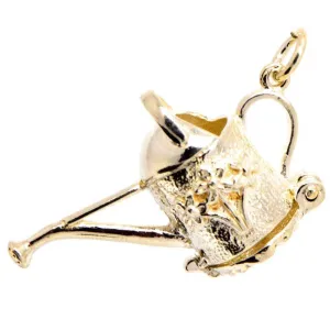 Gold Watering Can Charm