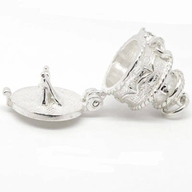 Gold Wedding Cake Charm