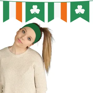 Green Wide Headband