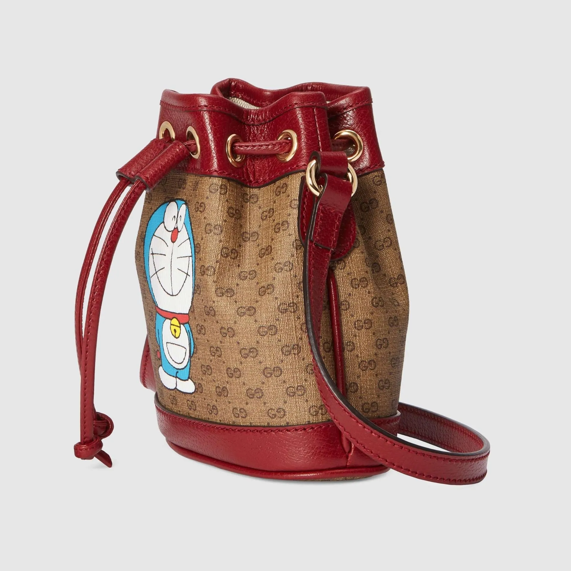 GUCCI Doraemon x Gucci Mini Bucket Bag