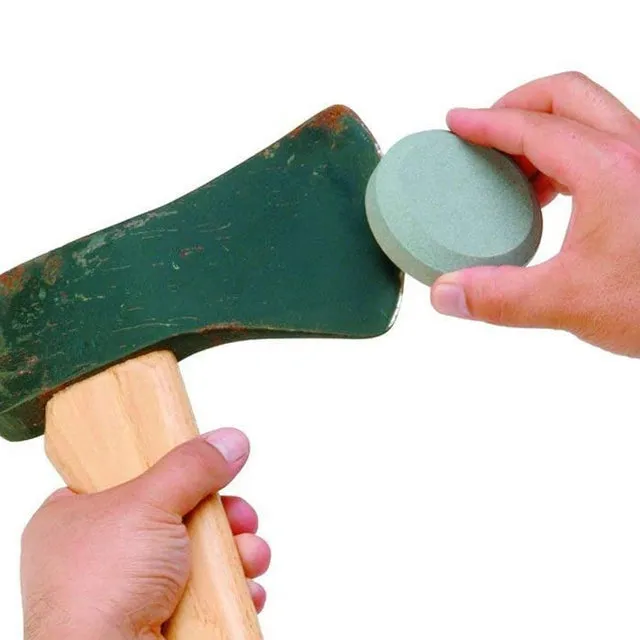Lansky Knife and Tool Sharpener Puck, Dual Grit