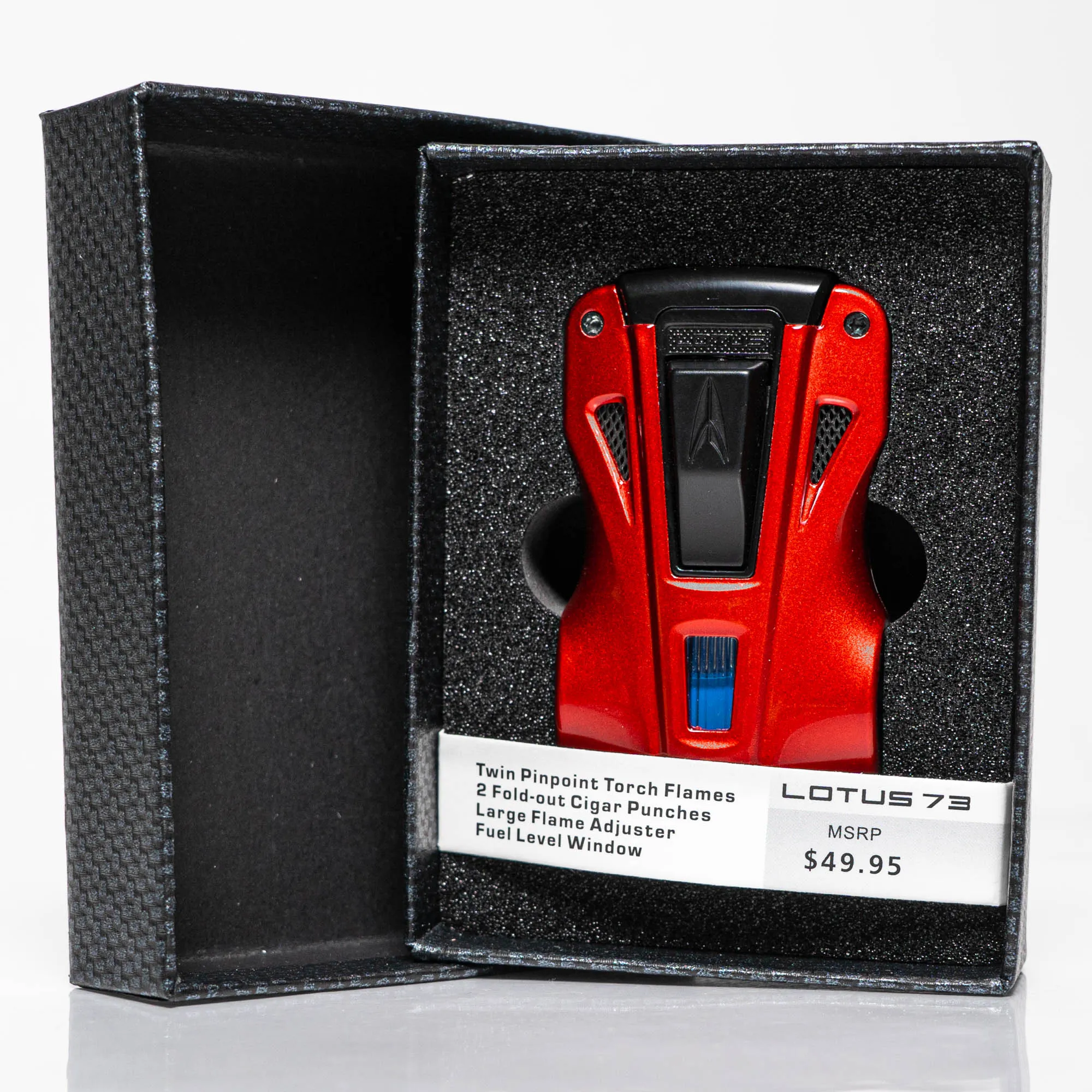 Lotus Torch - GT L7320 - Twin Pinpoint Torch Lighter - Red