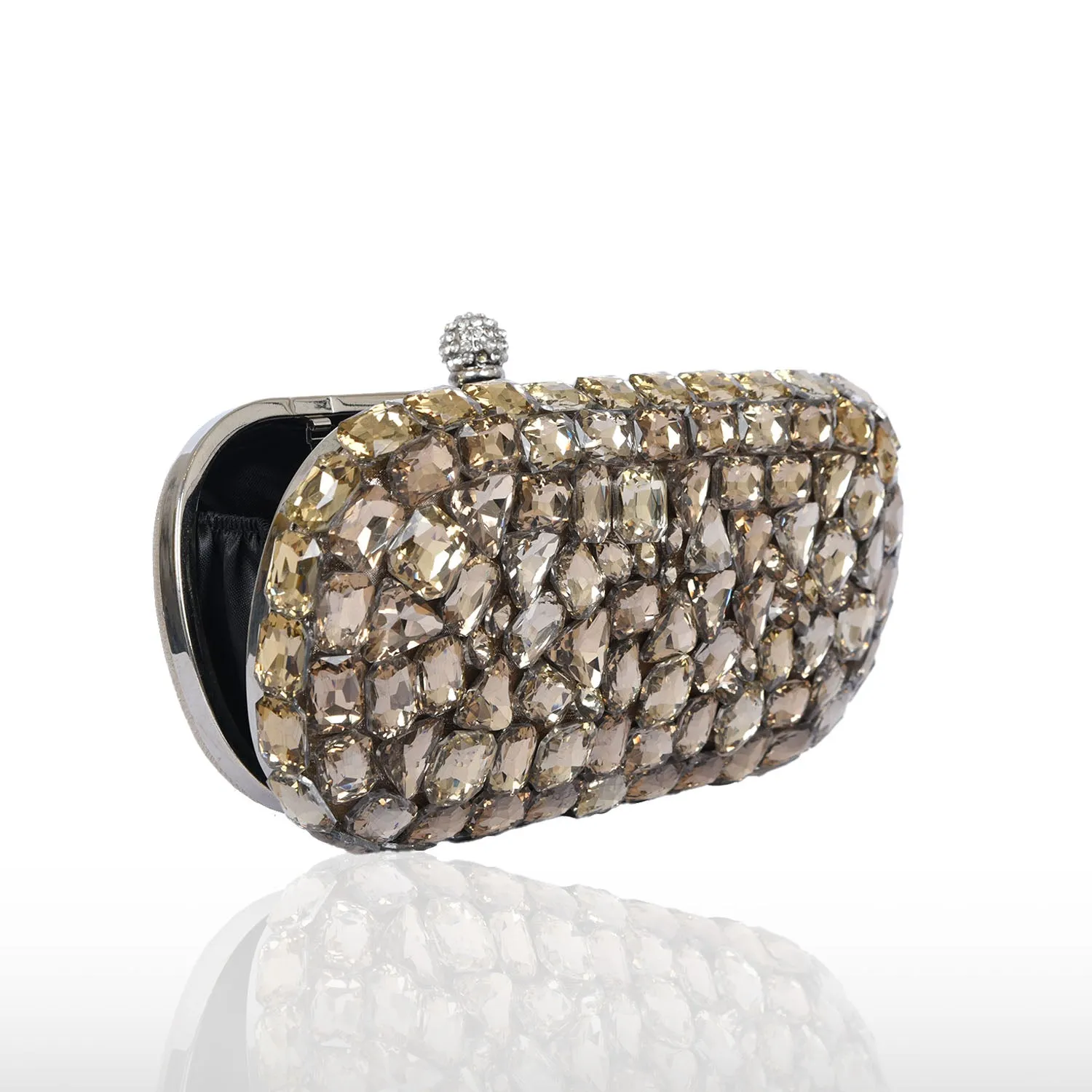 Luxurious Gold Embellished Clutch | C1004X