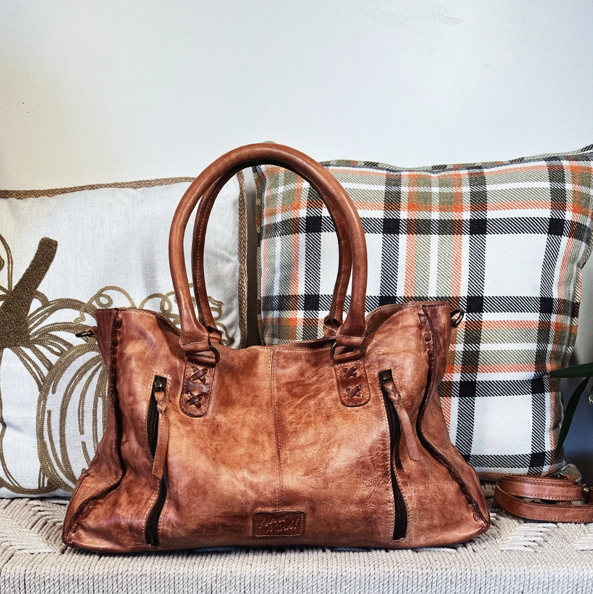 McKenzie Landing Leather Crossbody Purse