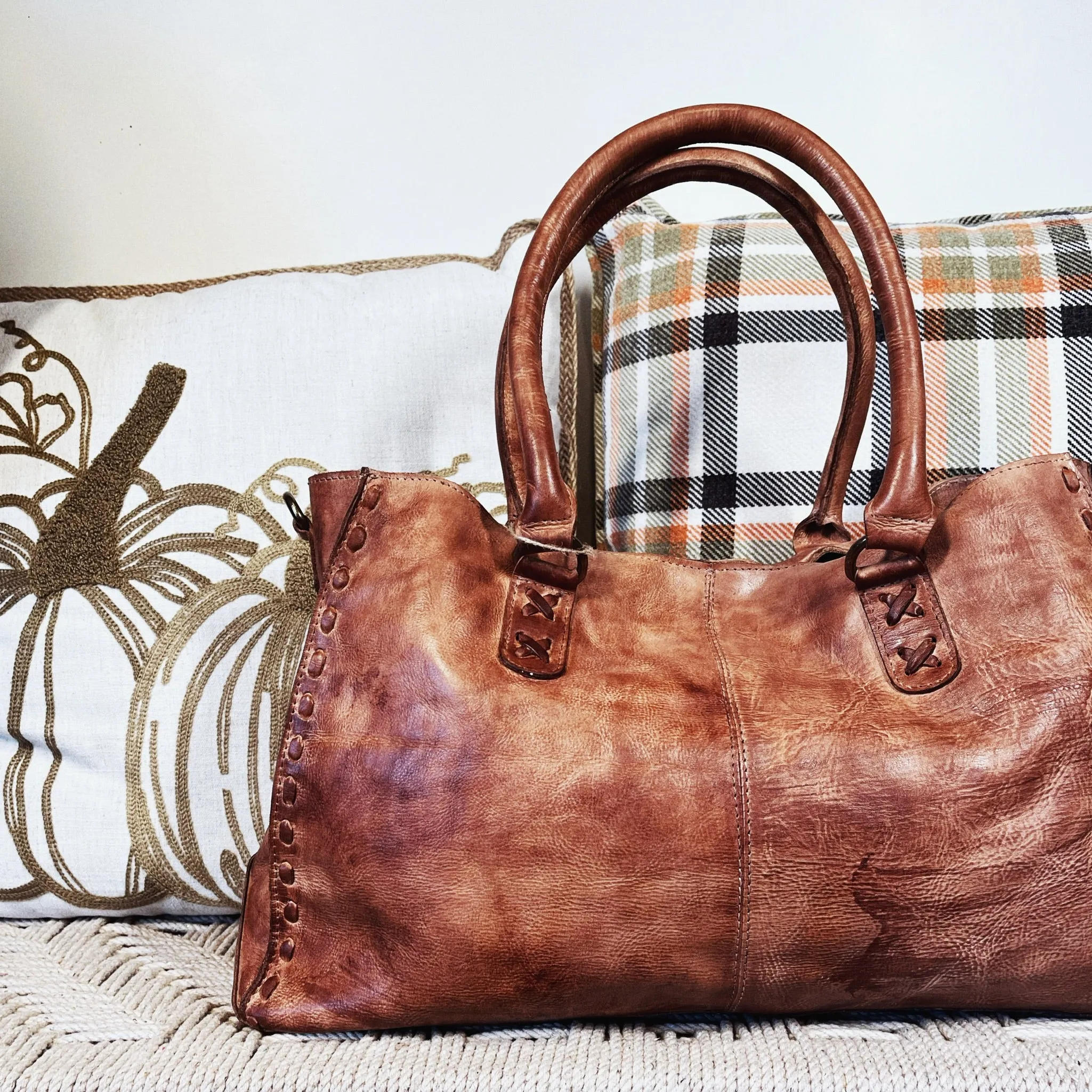 McKenzie Landing Leather Crossbody Purse