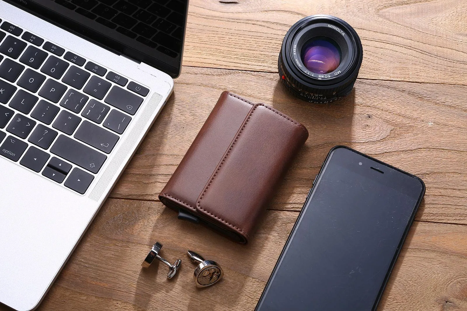 Men's New Hot Sell Fashion Retro Tri-fold Wallet