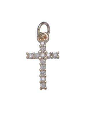 Mini Cross Charm