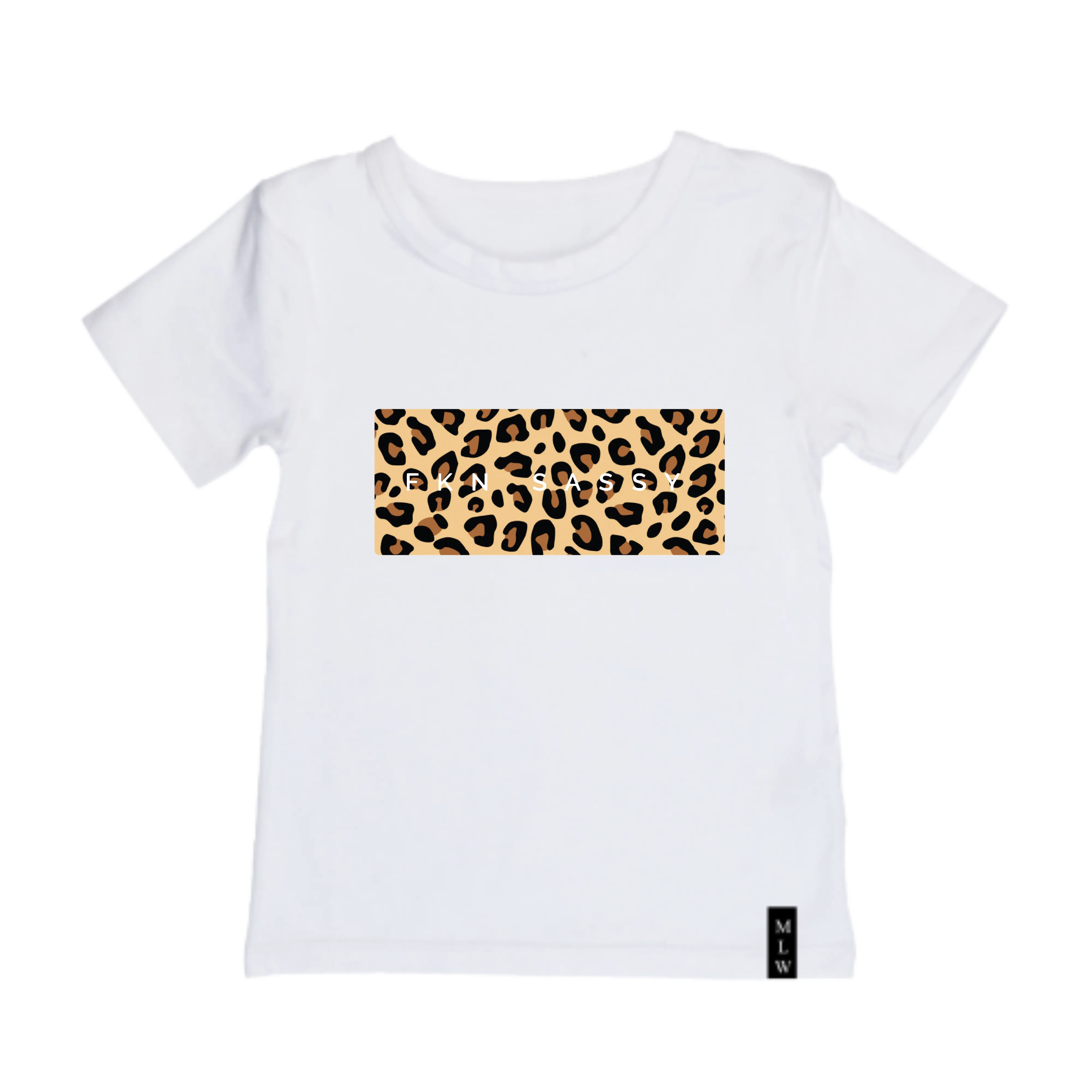 MLW By Design - FKN SASSY CHEETAH Tee | White or Black
