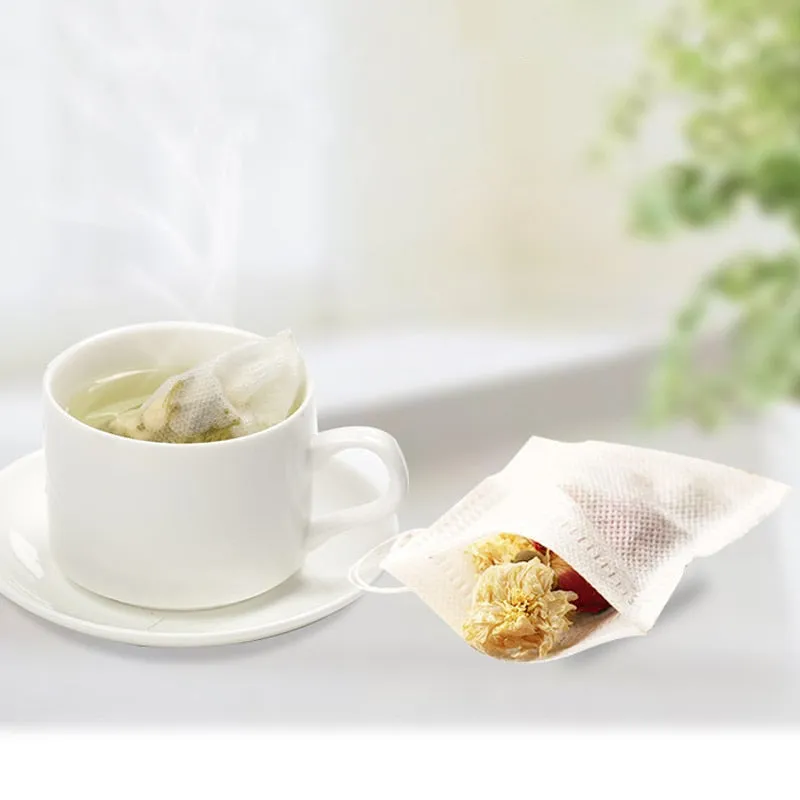 Multifunctional Filter Drawstring Bags for Herbs and Loose Tea