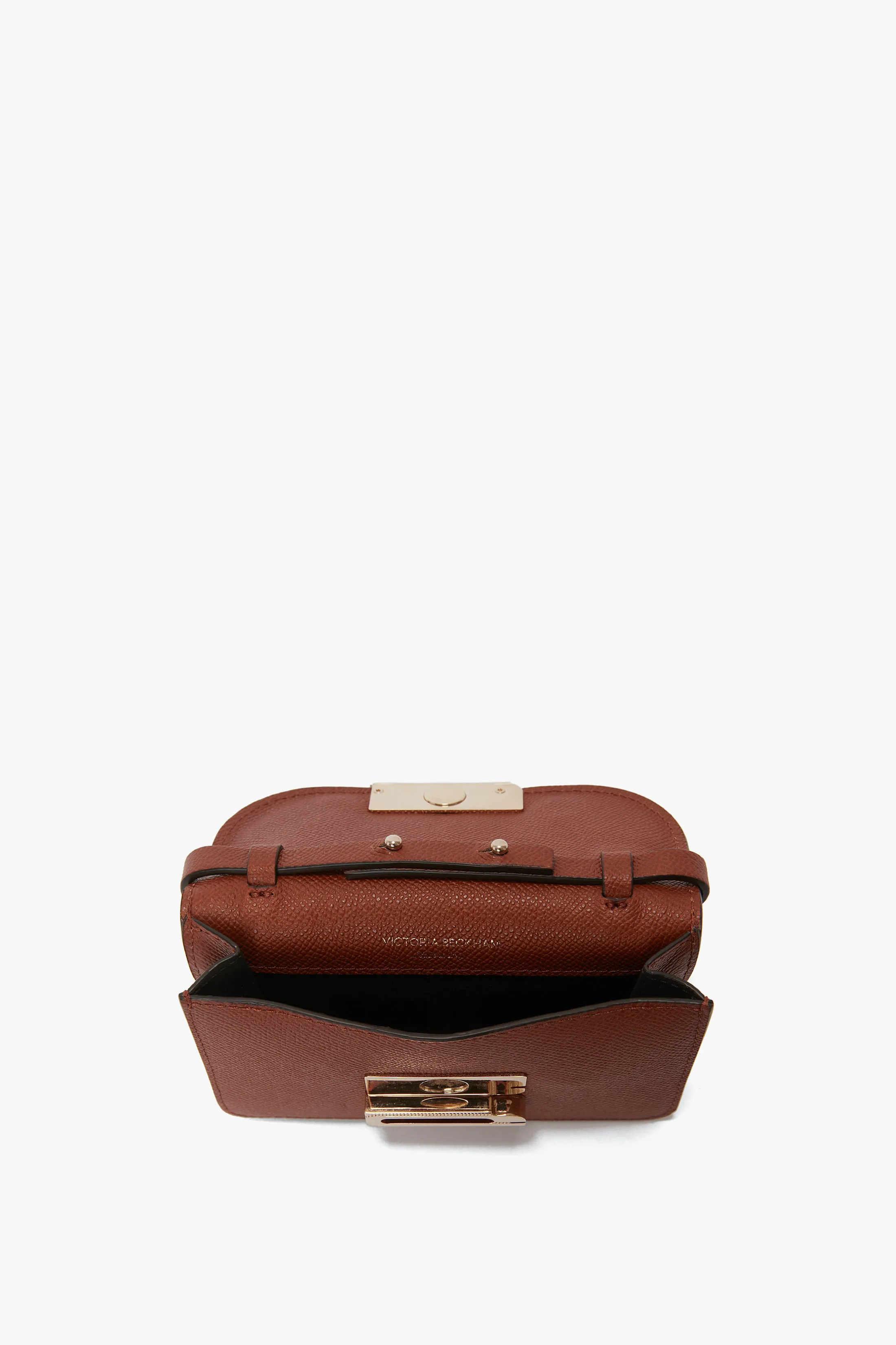 Nano Dorian Bag In Tan Grained Leather