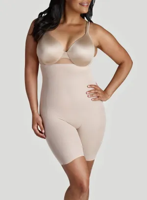 Naomi and Nicole: Unbelievable Comfort Plus High Waist Long Leg Nude