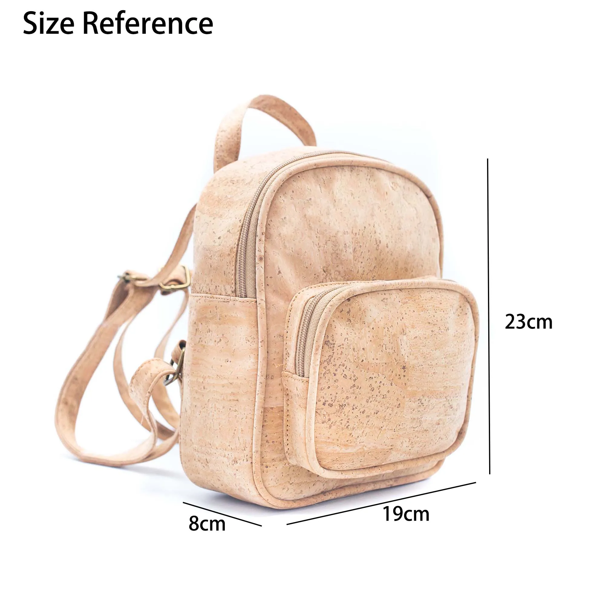 Natural cork Splash-Vegan backpack BAGP-176