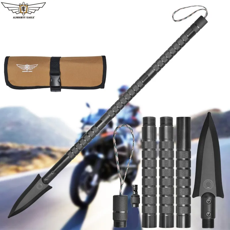 New 2022! Motorcycle Rescue Tool Survival Shovel Multi Tool Hammer Hatchet Motorcycle Tools Mushroom Digging Spade Camping Equipment
