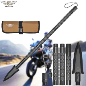 New 2022! Motorcycle Rescue Tool Survival Shovel Multi Tool Hammer Hatchet Motorcycle Tools Mushroom Digging Spade Camping Equipment