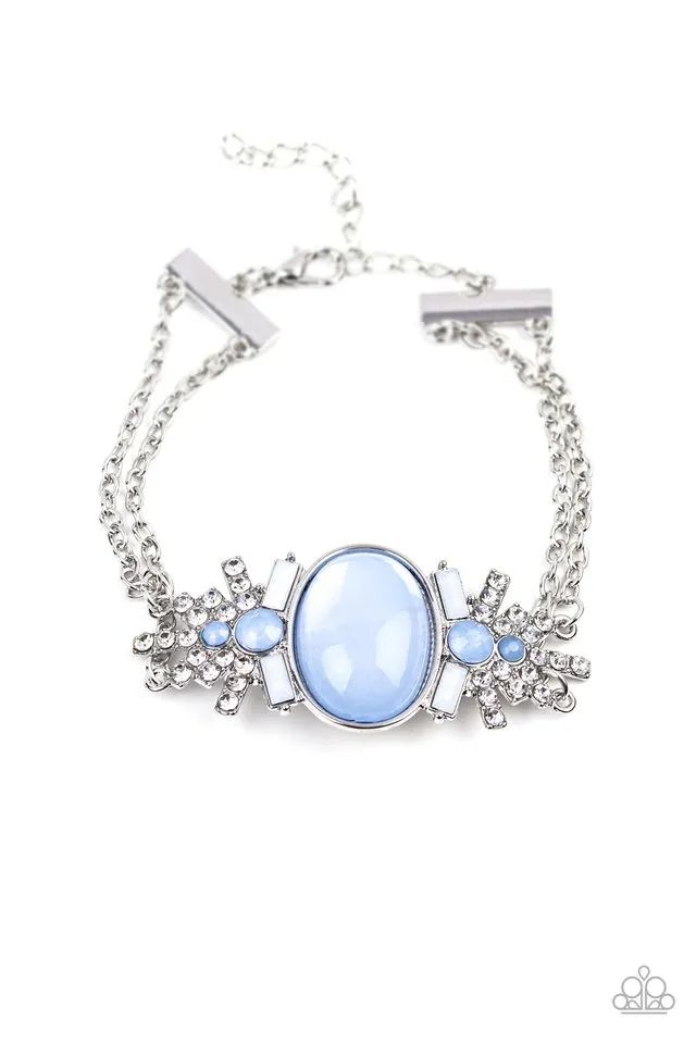 Paparazzi Bracelet ~ Brilliantly Boho - Blue