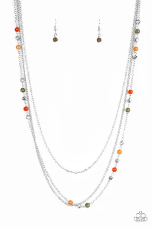 Paparazzi Colorful Cadence - Multi Necklace