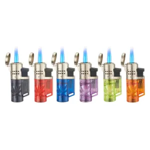 Prof - 3D Leaf - Twin Turbo Jet Lighter