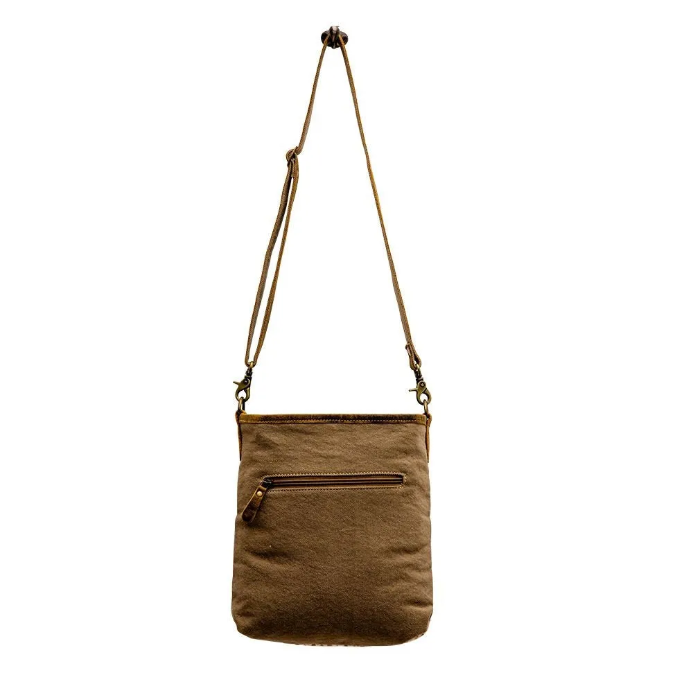 Ringbold Rapids Leather Crossbody Purse