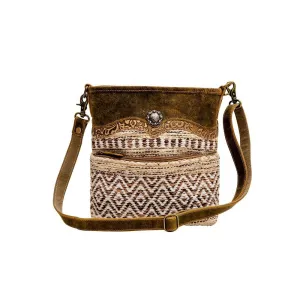 Ringbold Rapids Leather Crossbody Purse