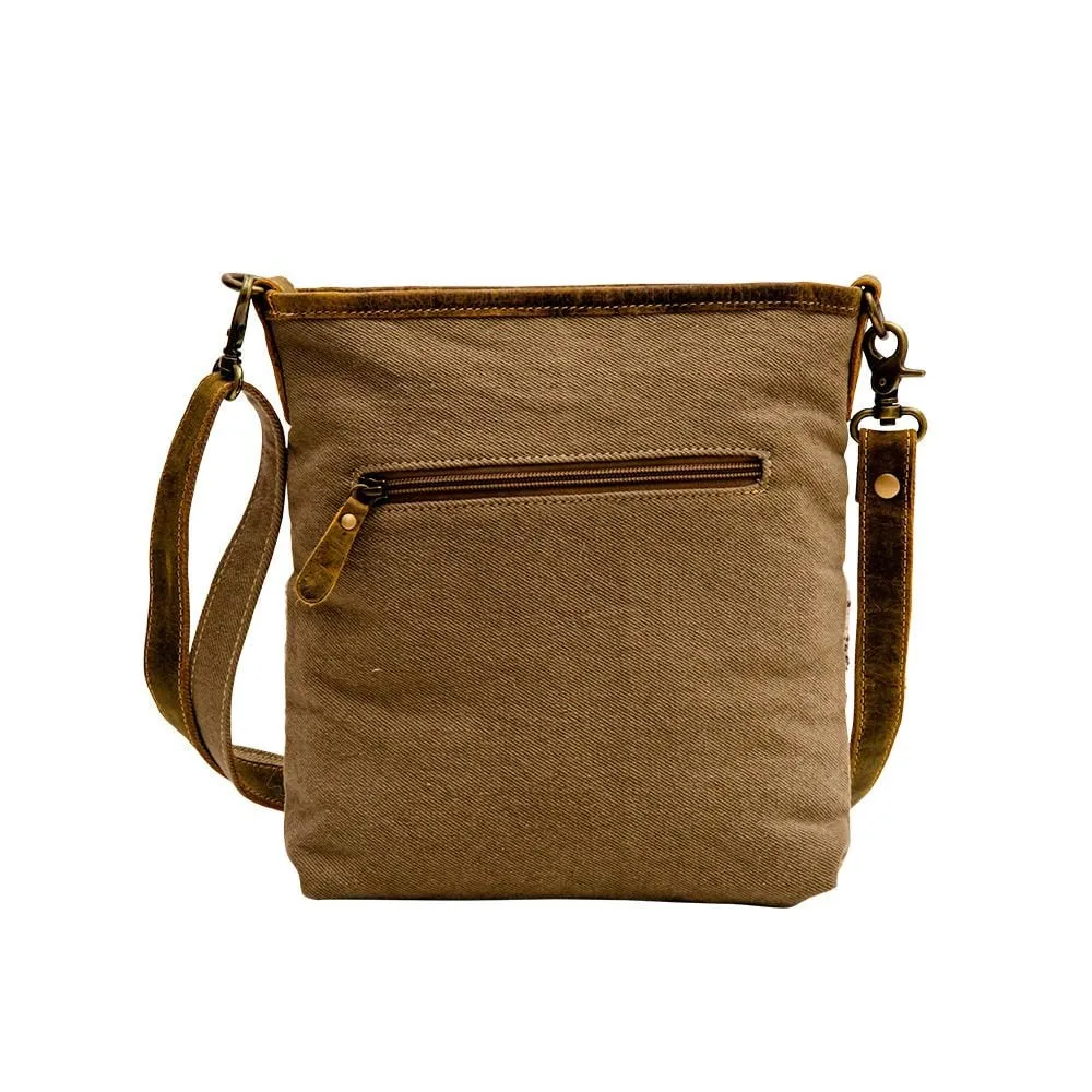 Ringbold Rapids Leather Crossbody Purse