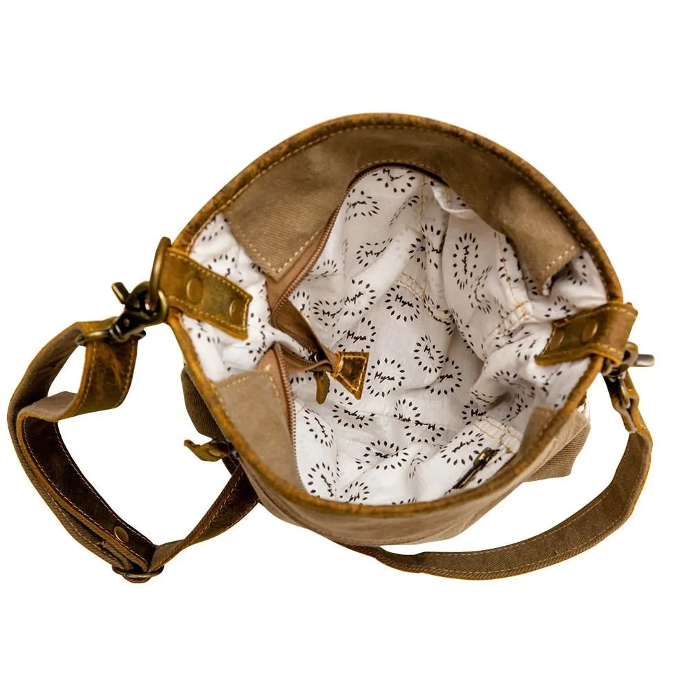 Ringbold Rapids Leather Crossbody Purse