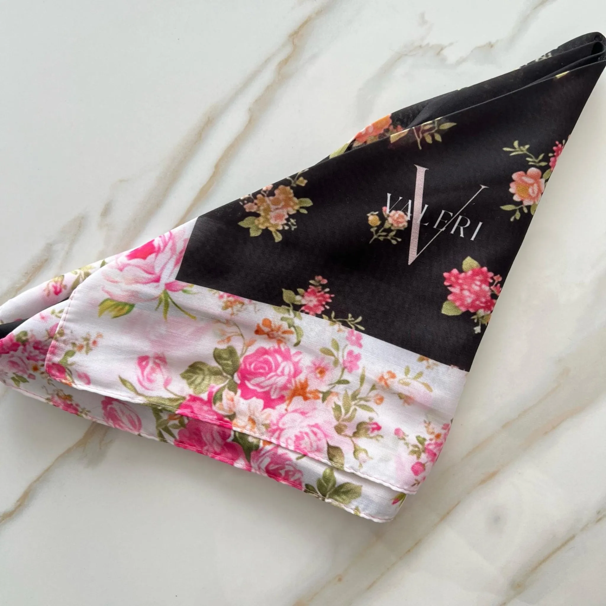 Rose Headscarf by Valeri Many Styles