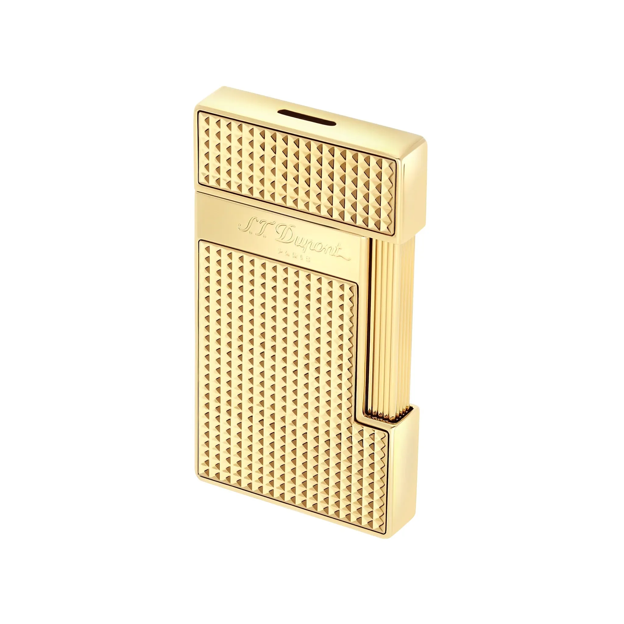 S. T. Dupont Slimmy Gold Diamond Lighter