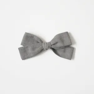 Shadow Gray | Hand Tied Bow