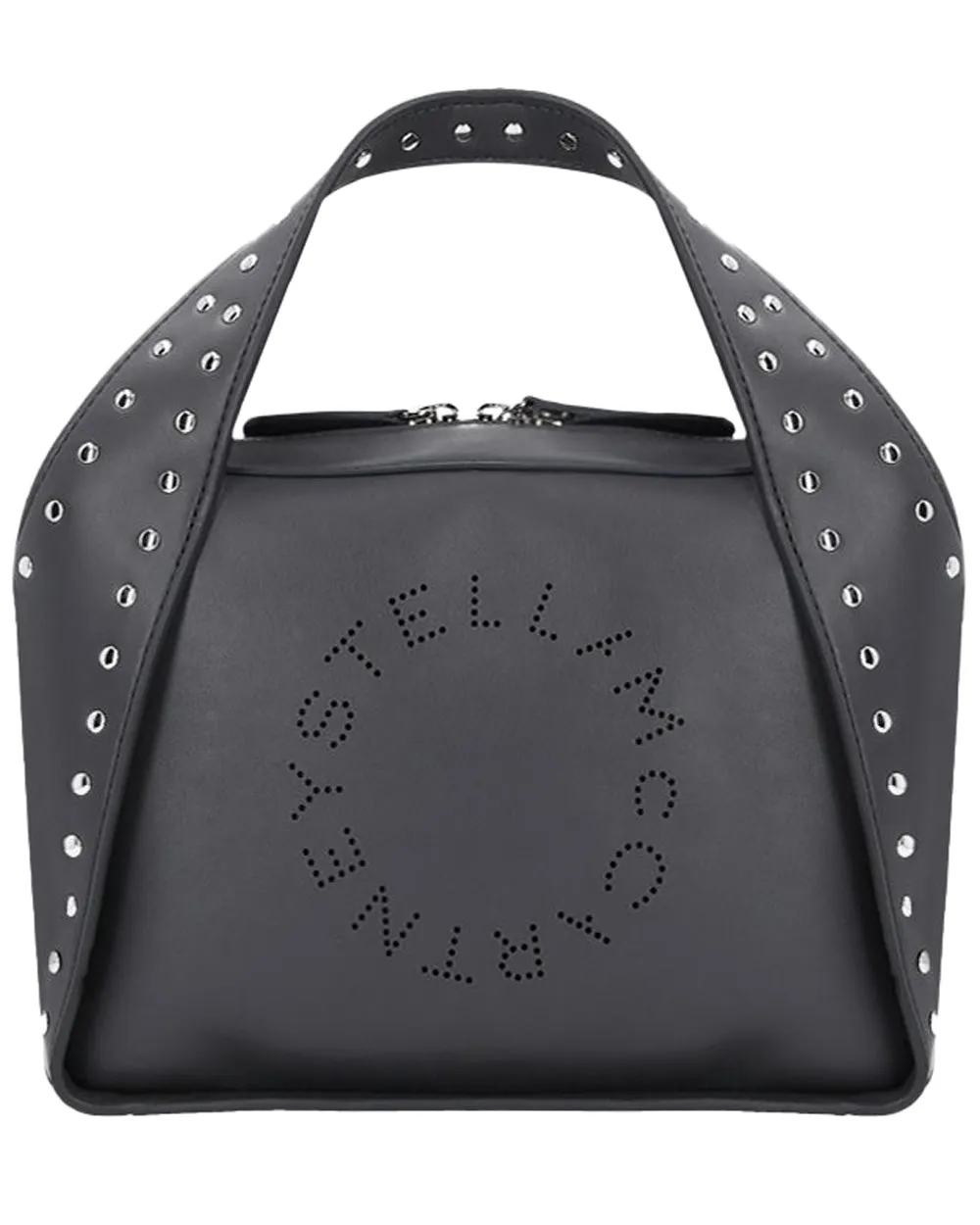 Slate Medium Studded Eco Tote