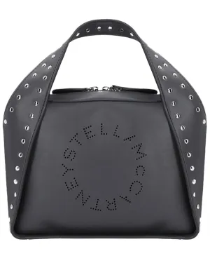 Slate Medium Studded Eco Tote