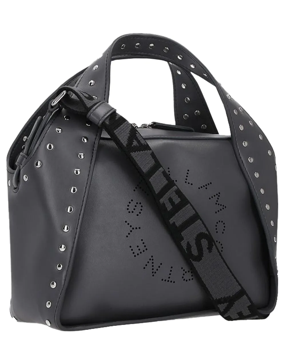 Slate Medium Studded Eco Tote
