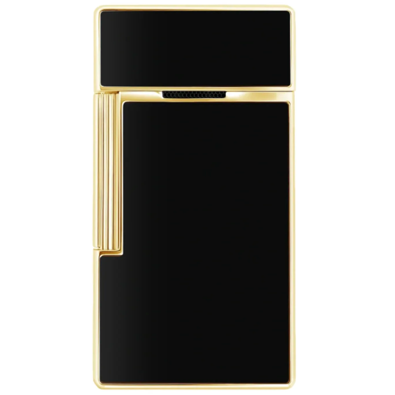 S.T. Dupont Biggy Black and Gold Jet Flame Lighter