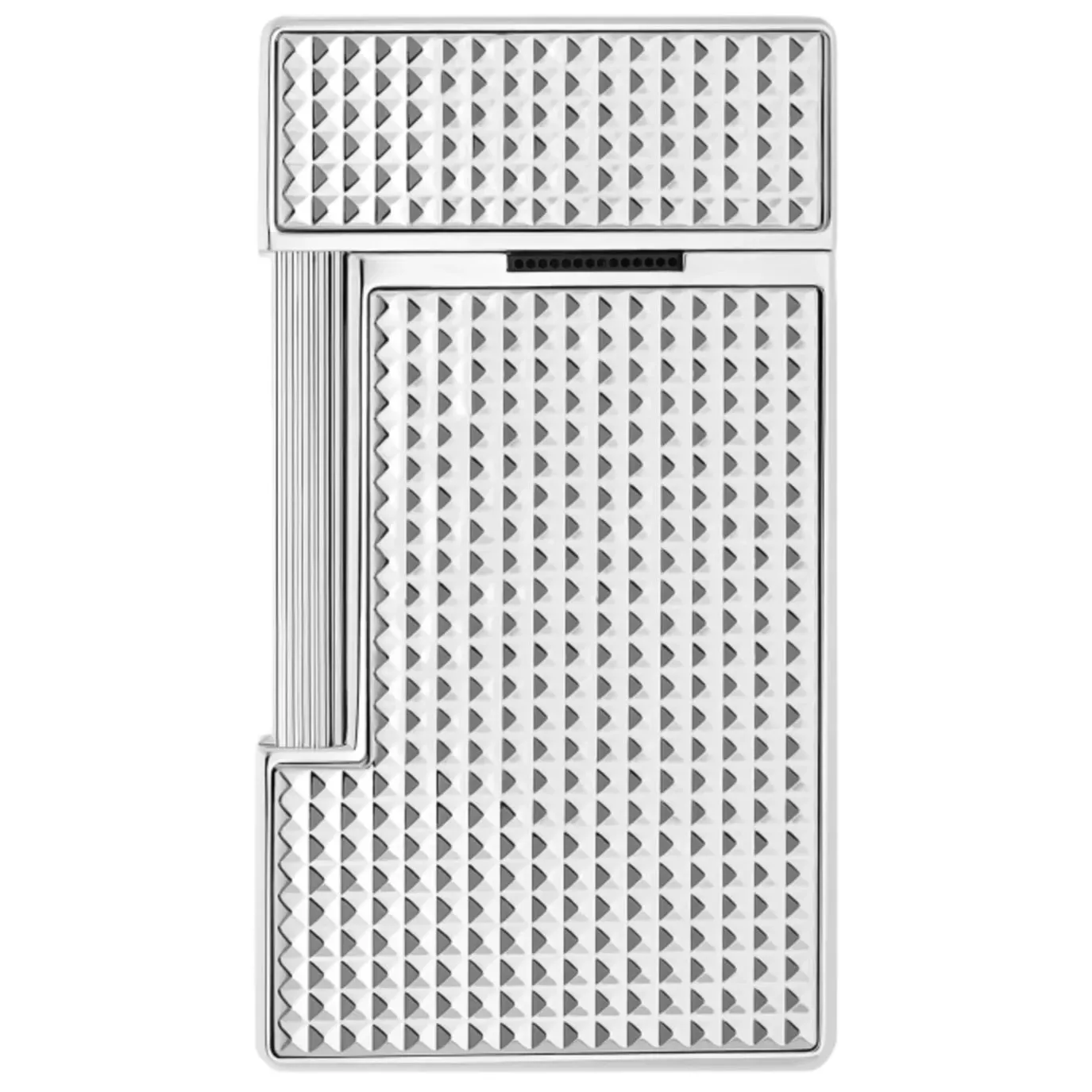 S.T. Dupont Slimmy Diamond-Point Silver Lighter