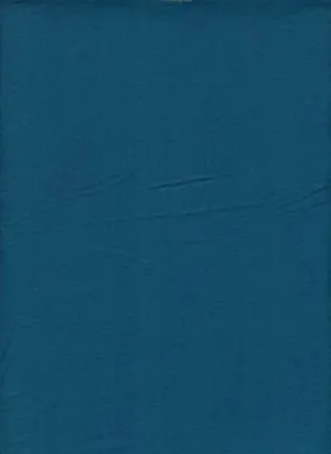 Steel Blue Jersey Knit Stretched Fabric Satin Lined Headwrap