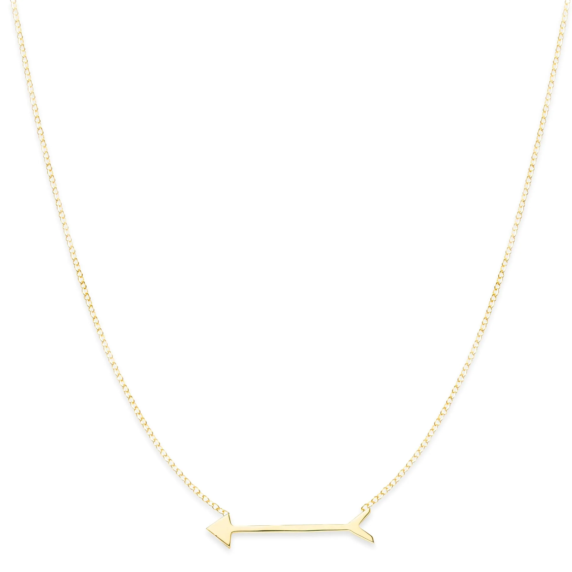 Straight as an Arrow Necklace