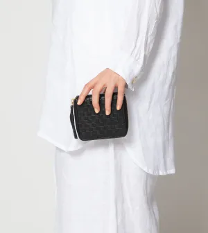 Tiegs Small Zip Wallet | Black