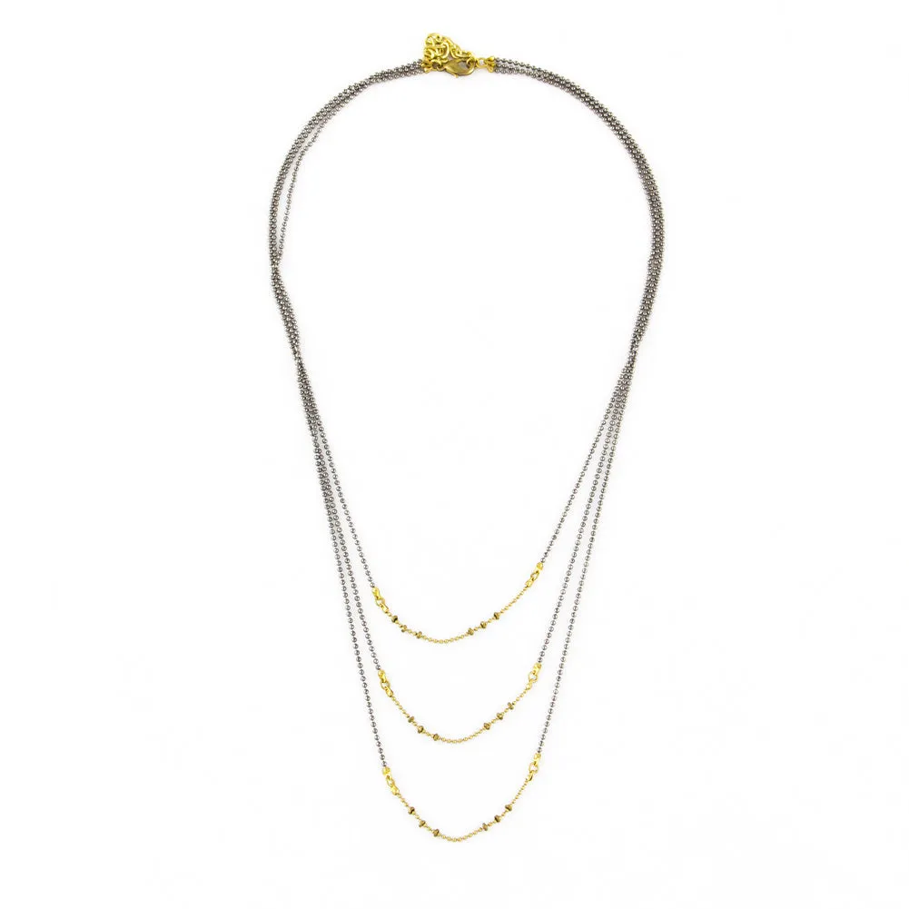 Triple Drape Necklace