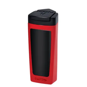 Vector - Icon II(2) - Triple Flame Torch Lighter - Red Lacquer