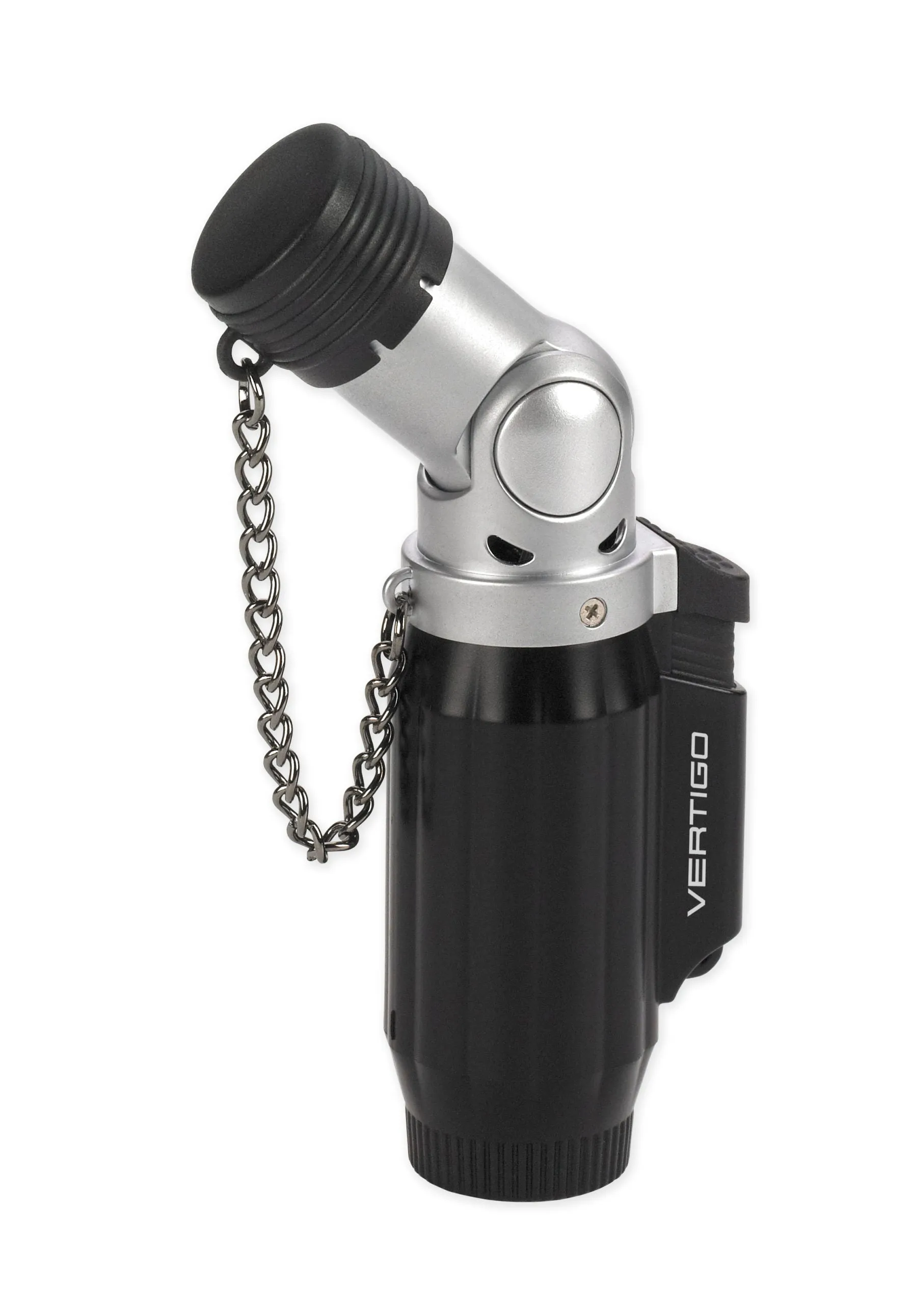Vertigo Intimidator Quad (4) Flame Cigar Table Lighter. Click here to see Collection!