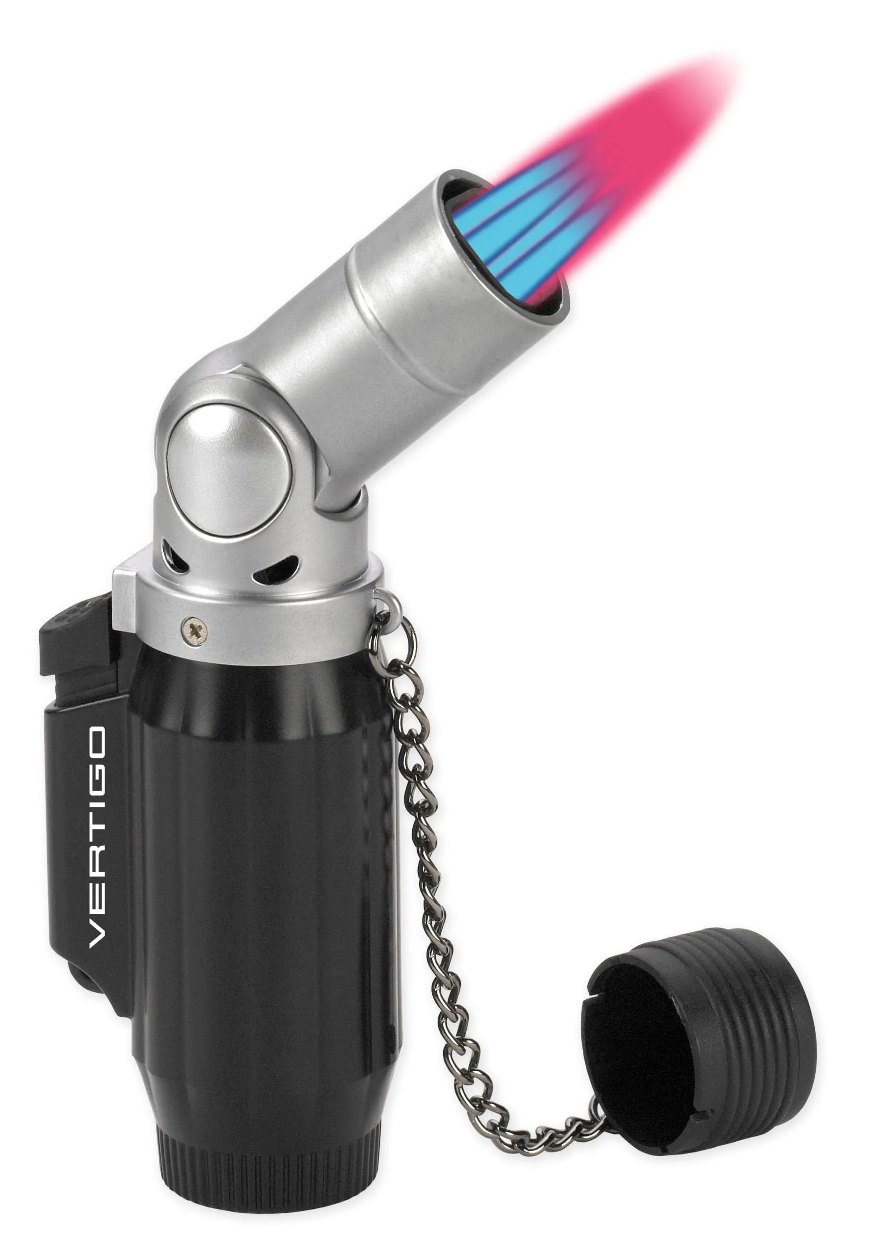 Vertigo Intimidator Quad (4) Flame Cigar Table Lighter. Click here to see Collection!