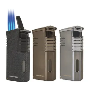 Vertigo Mechanic Punch and Draw Tool Triple Flame Lighter
