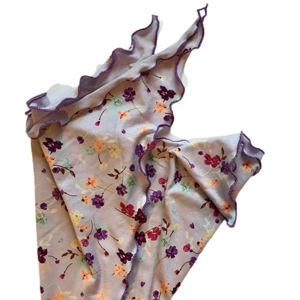 Women's Chemo Helen Lilac Floral Head Scarf